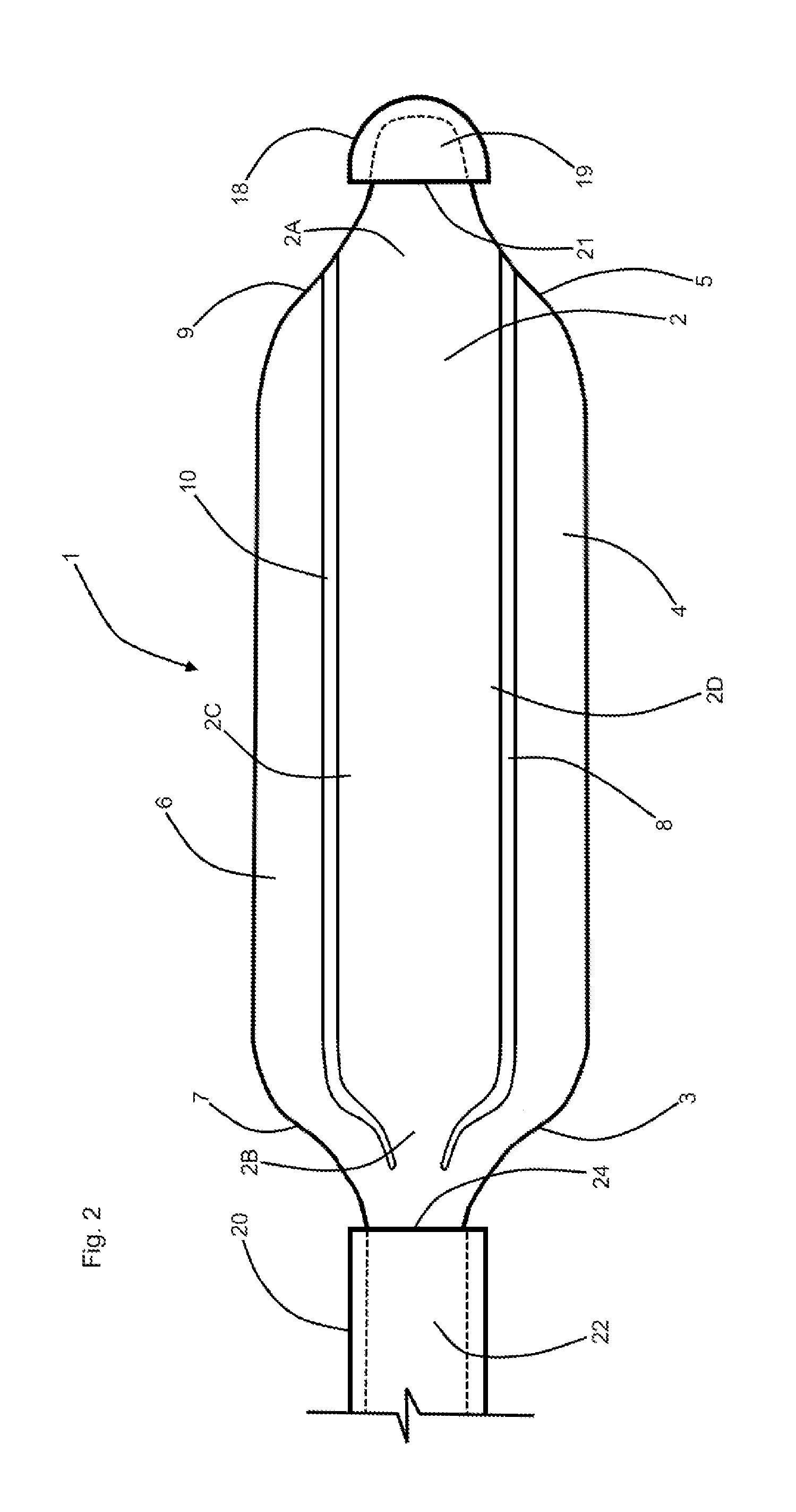 Assembly For Pain Suppressing Electrical Stimulation of a Patient's Nerve
