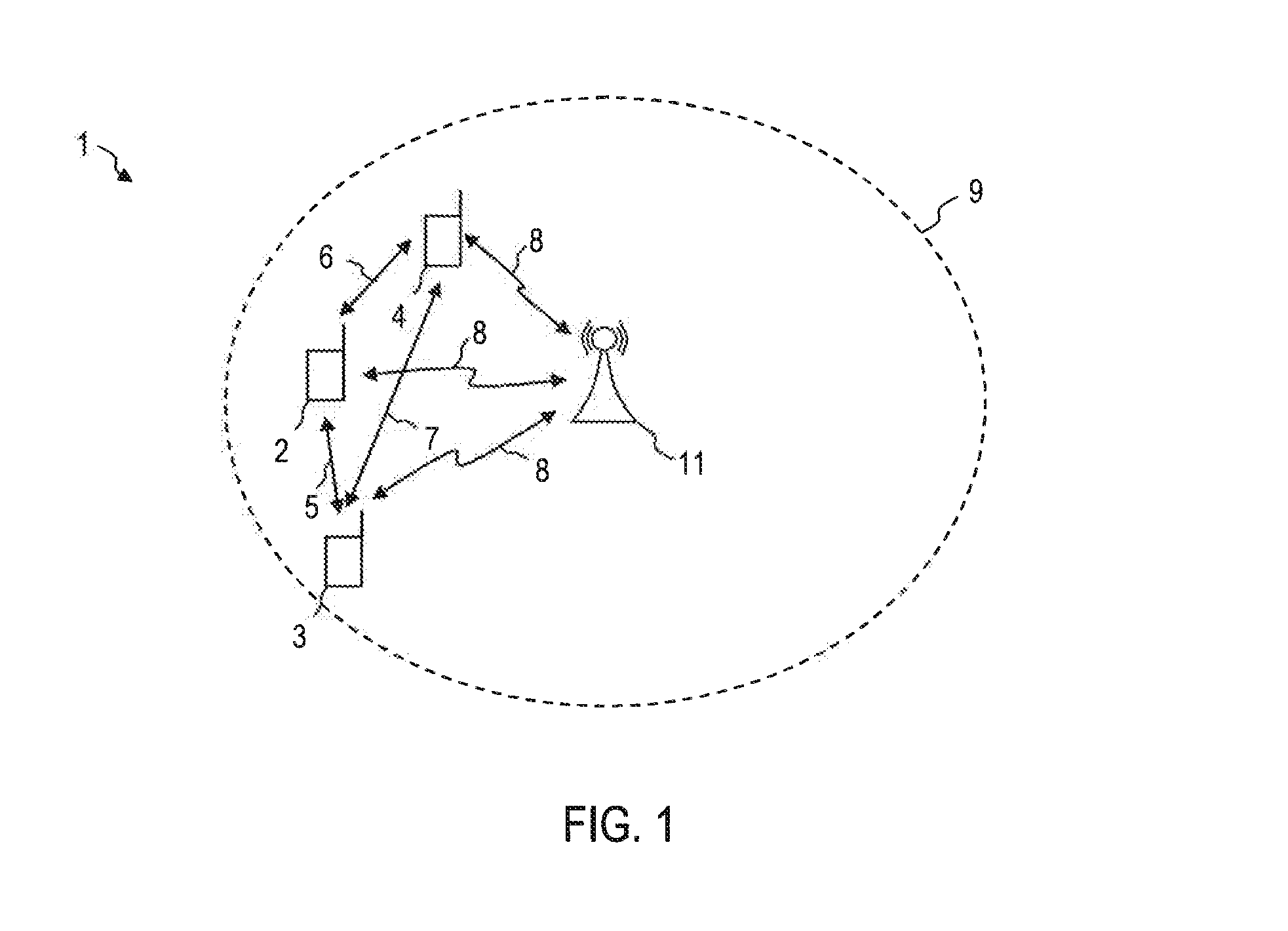 User equipment, radio access network node, communication system, and method of determining a relative position of user equipments