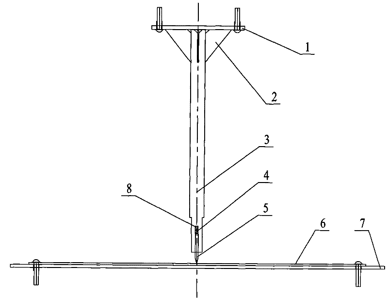 Earthquake displacement recorder of shock-insulation building