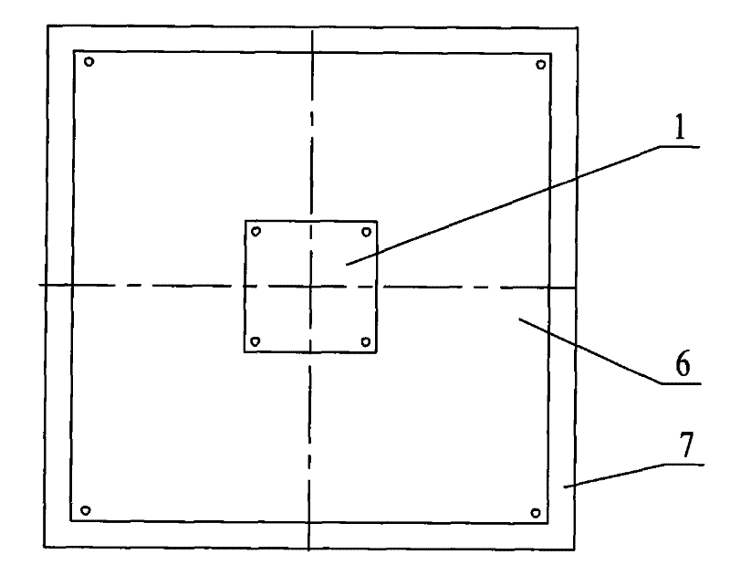 Earthquake displacement recorder of shock-insulation building