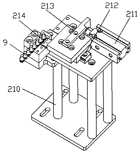 Automatic screw locking machine for cooling fin