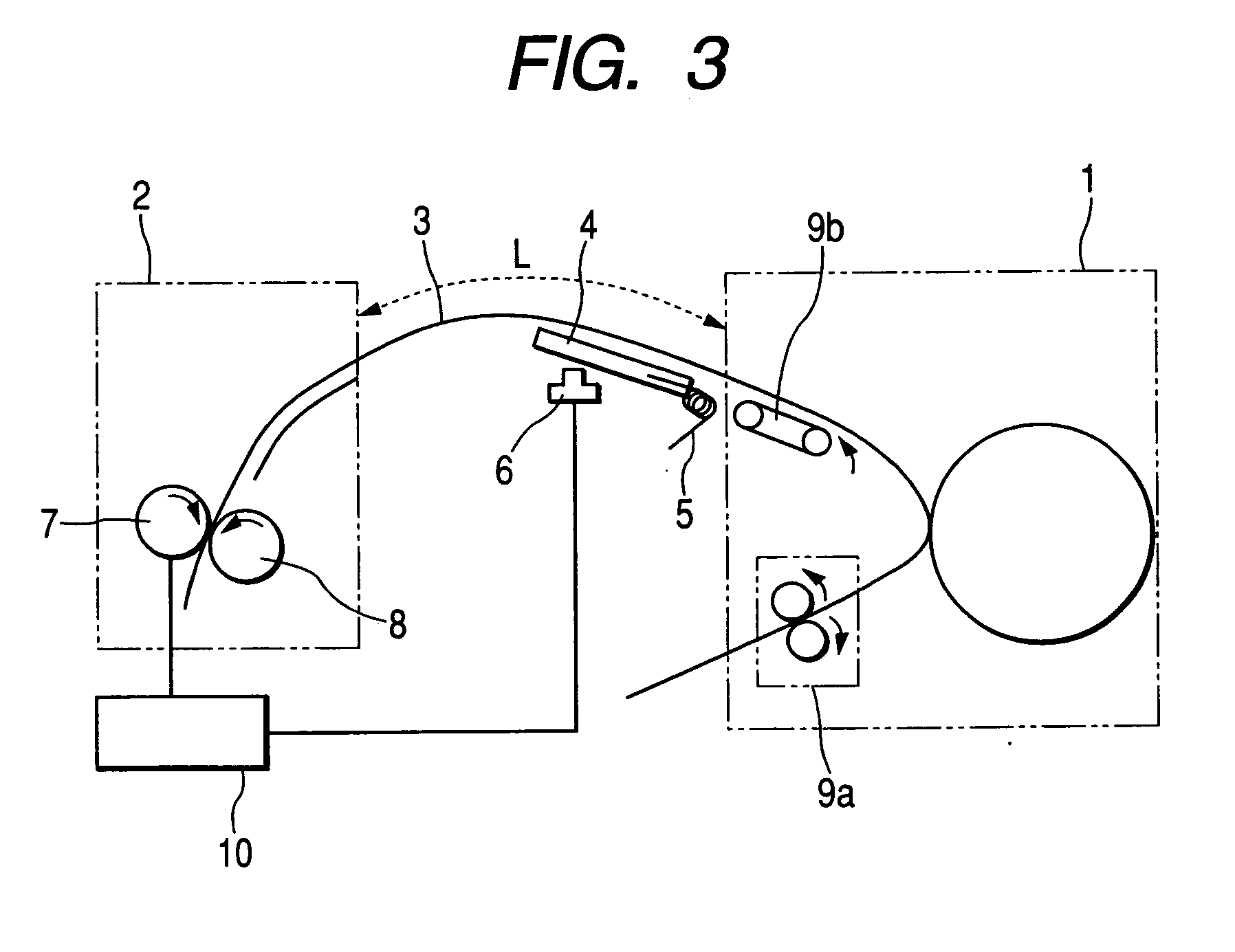 Web transporting mechanism of printing apparatus