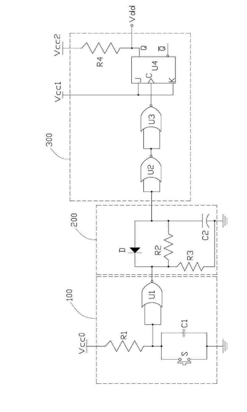 Control device for key-board switch