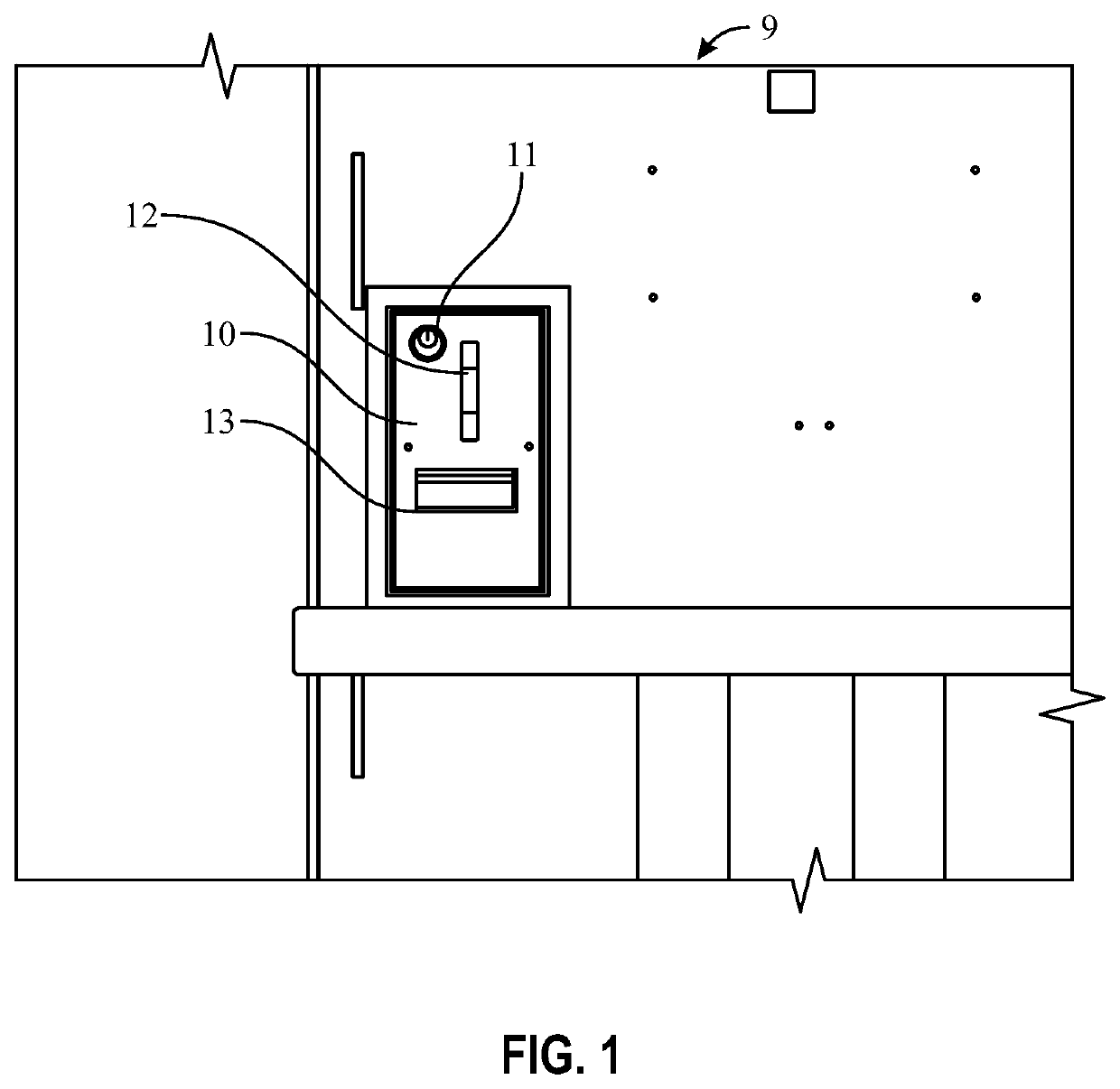 Cash machine for the management, insertion or withdrawal of valuables