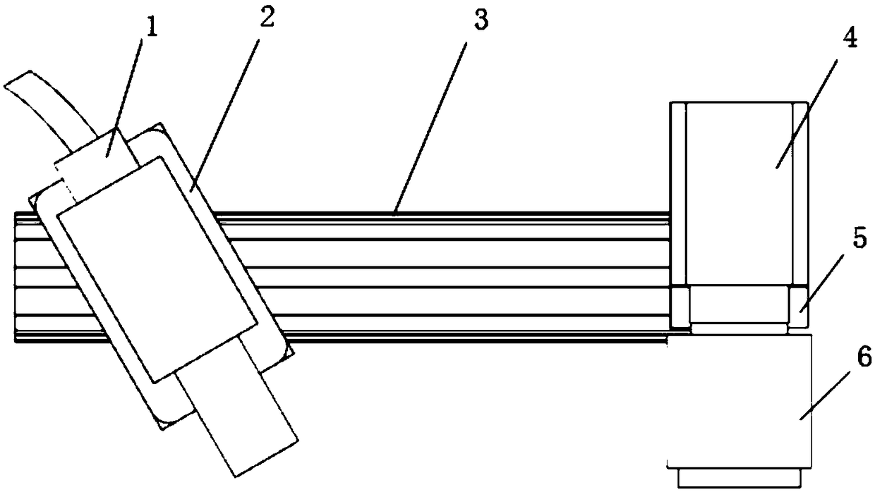 Structural light vision sensor and rapid calibration method