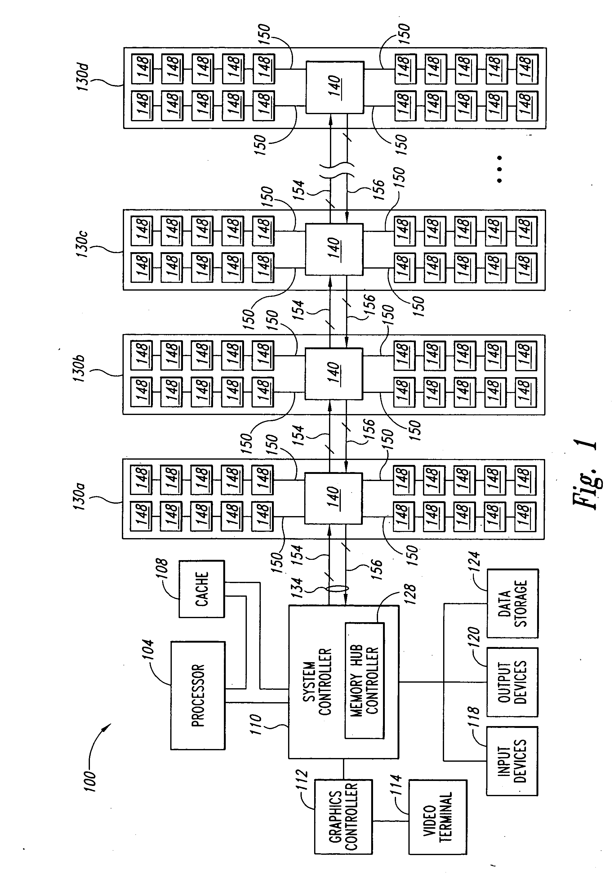 System and method for an asynchronous data buffer having buffer write and read pointers
