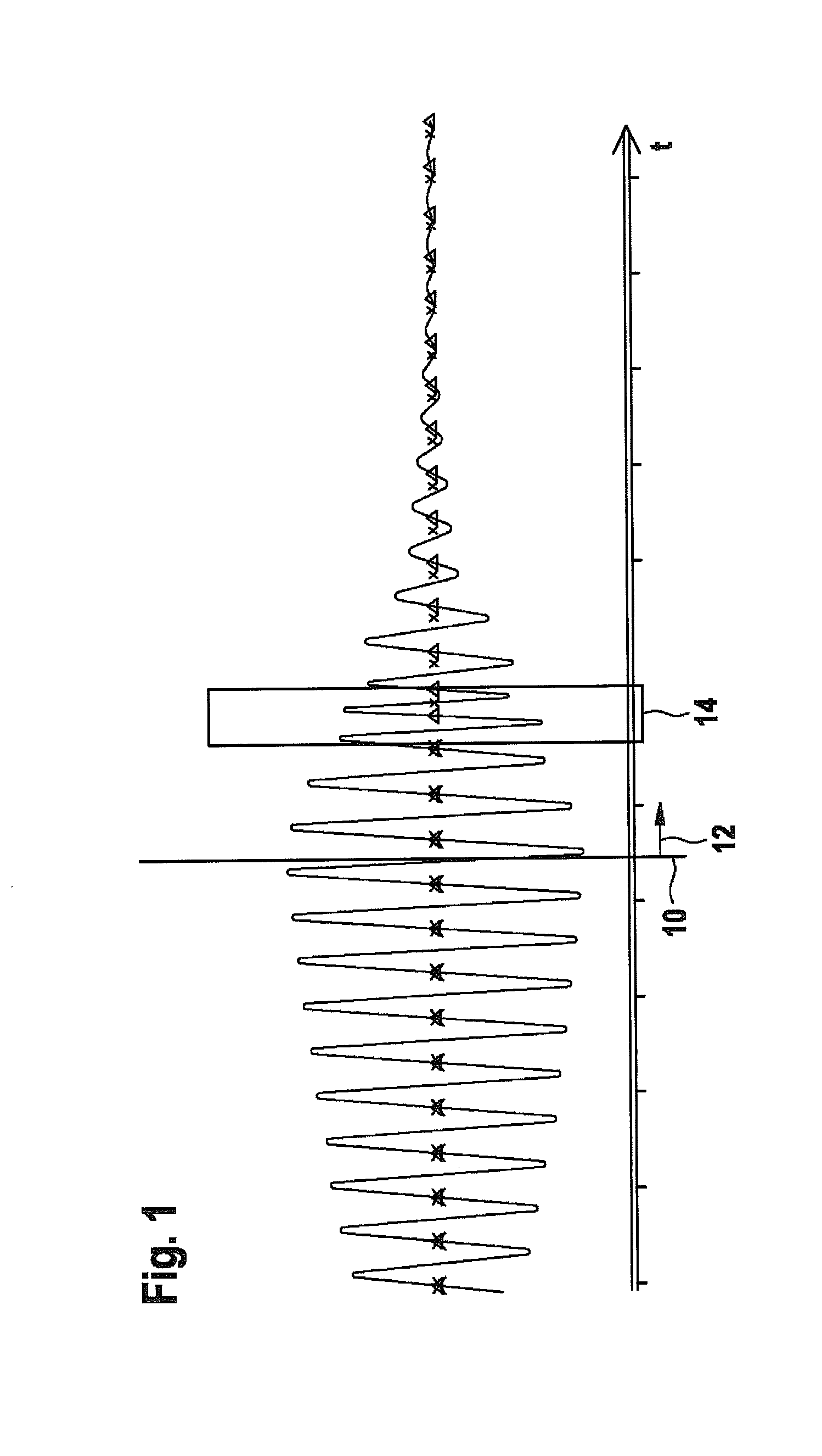 Method and device for acoustically sensing an area