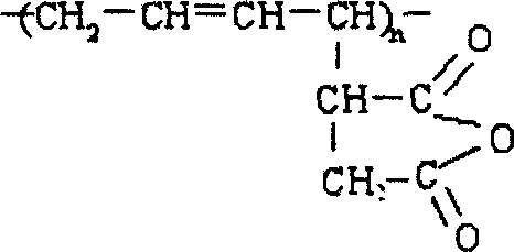 Modified polybutadiene anticorrosion paint for steel plate