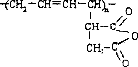 Modified polybutadiene anticorrosion paint for steel plate