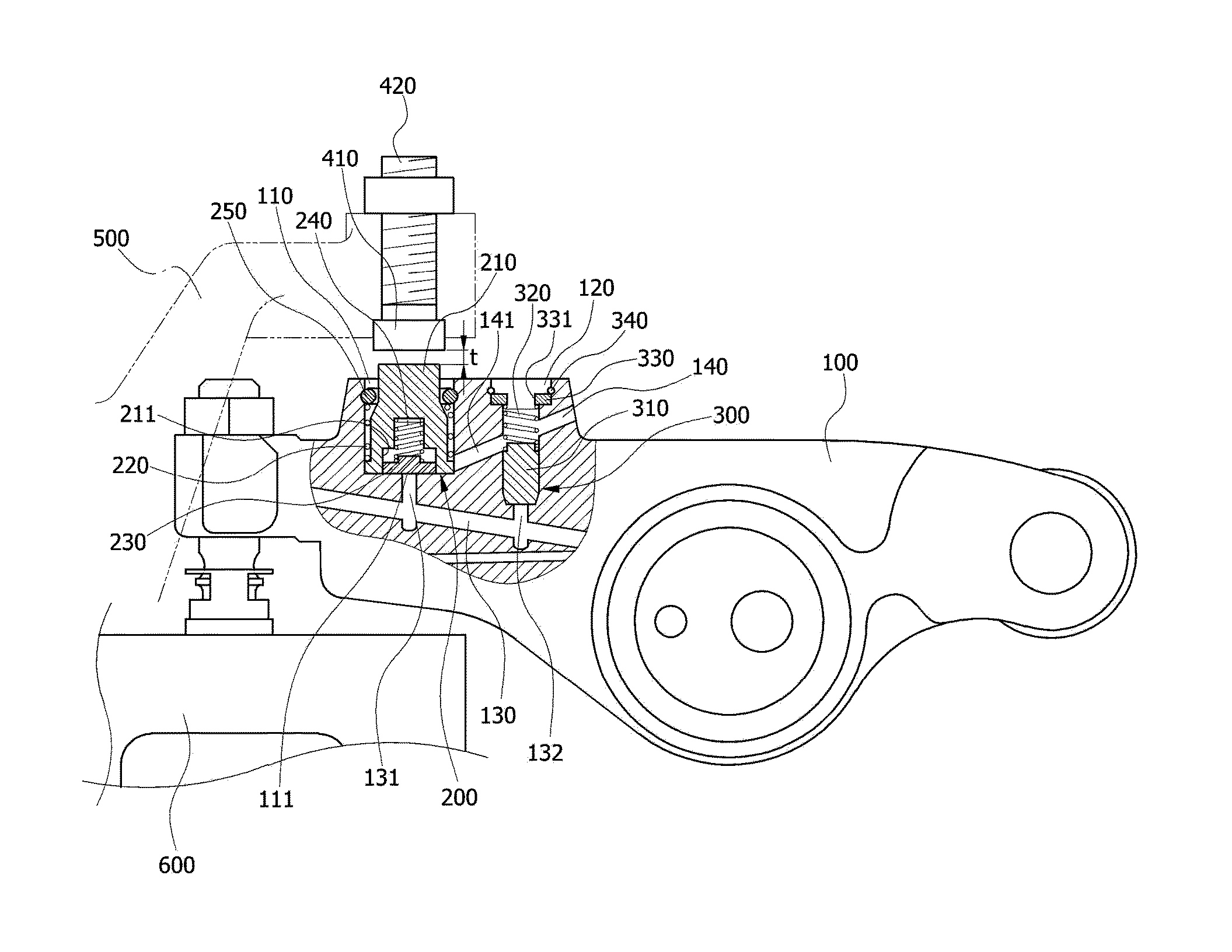 Engine brake unit