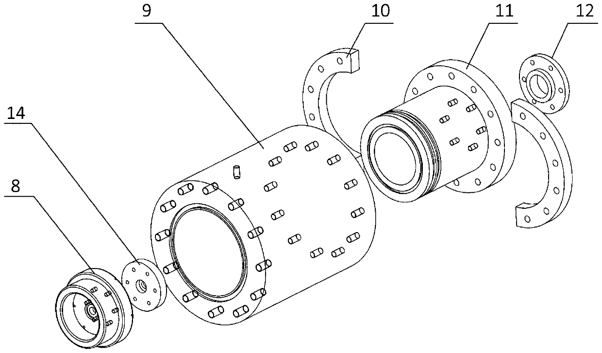 Rapid compressor test platform for laboratory and adjustment method of compression ratio