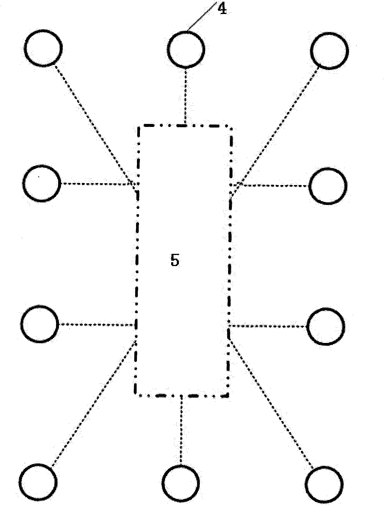 360-degree dead-angle-free obstacle intelligent detection and early warning method for vehicle