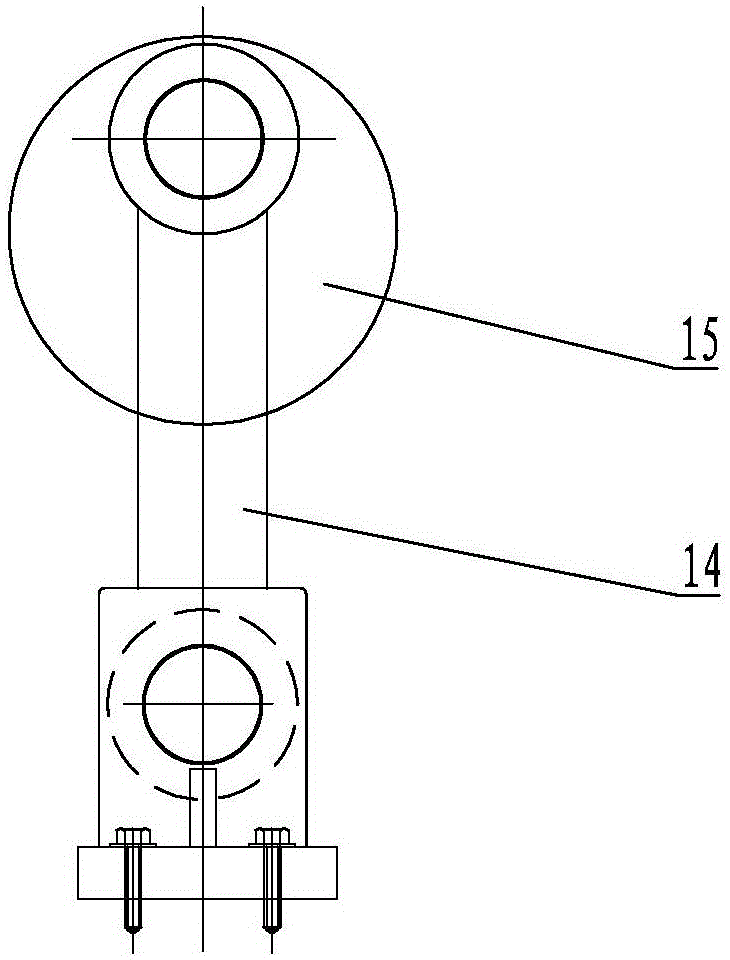 Puncturing device for tire tread