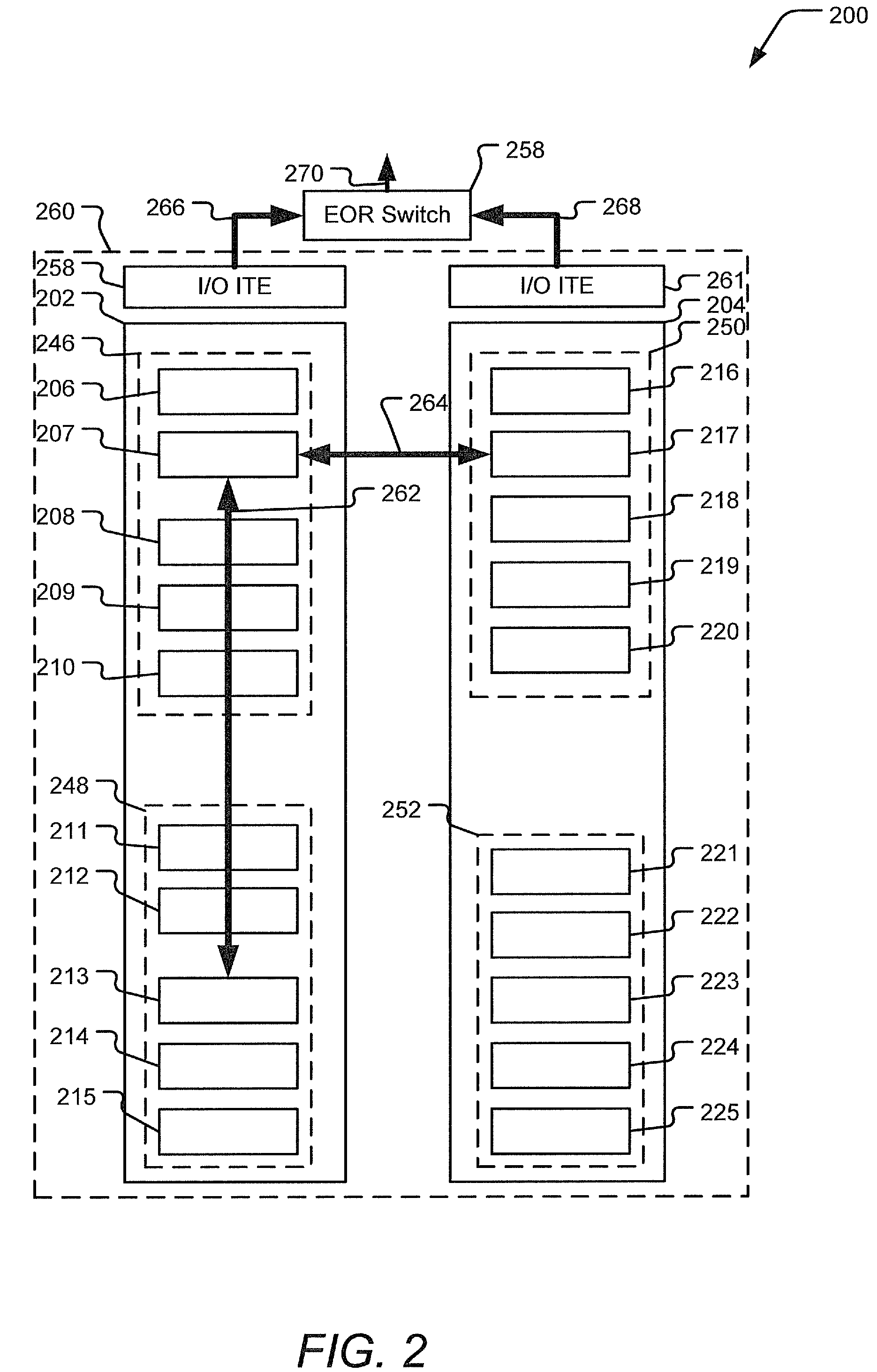 Priority based flow control within a virtual distributed bridge environment