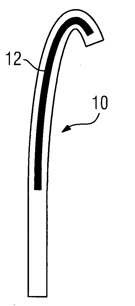 Method for delivering a catheter to a target in the brain of a patient and guide wire for a microcatheter for insertion in the brain of a patient