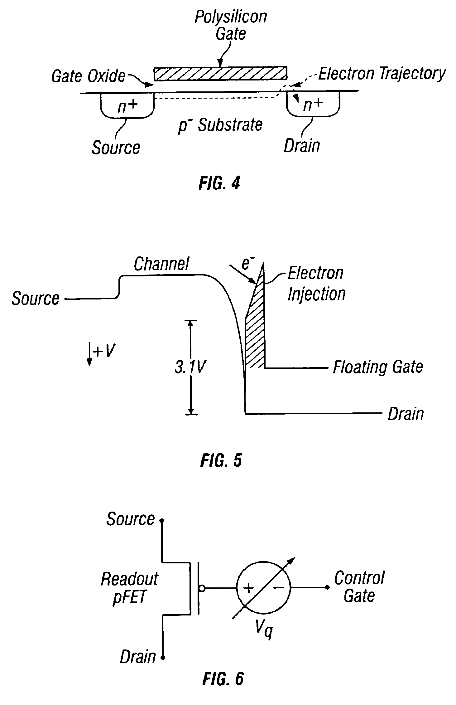 Floating-gate semiconductor structures