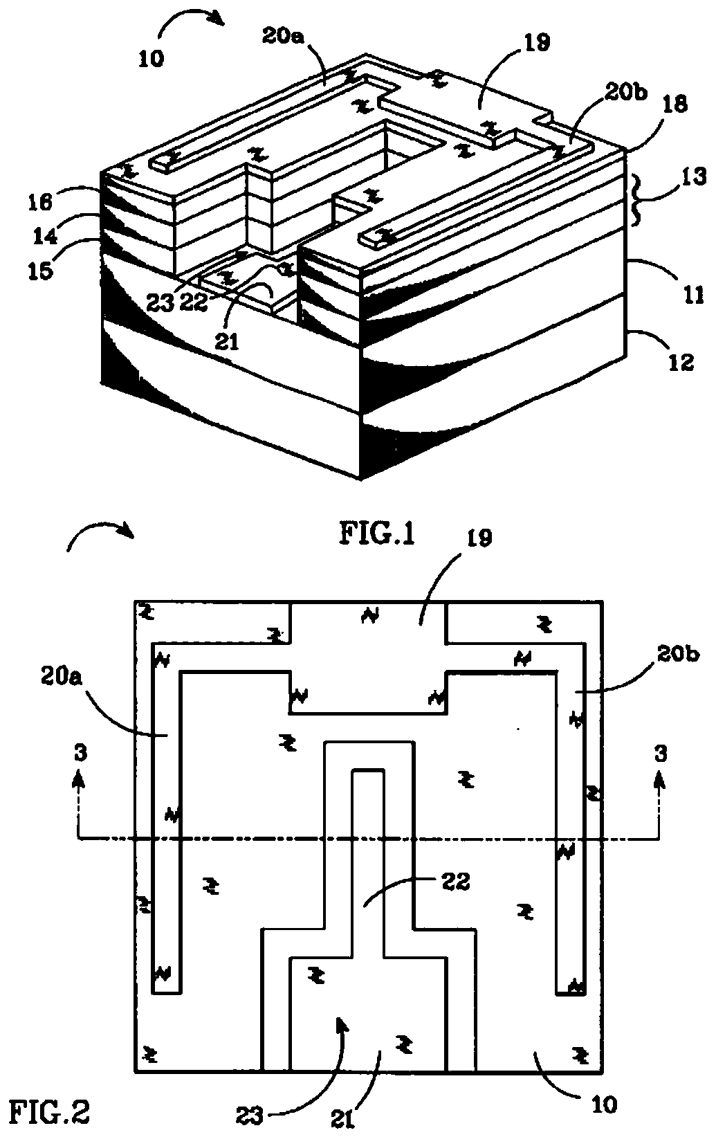 Normally-equipped integrated unit diode chip