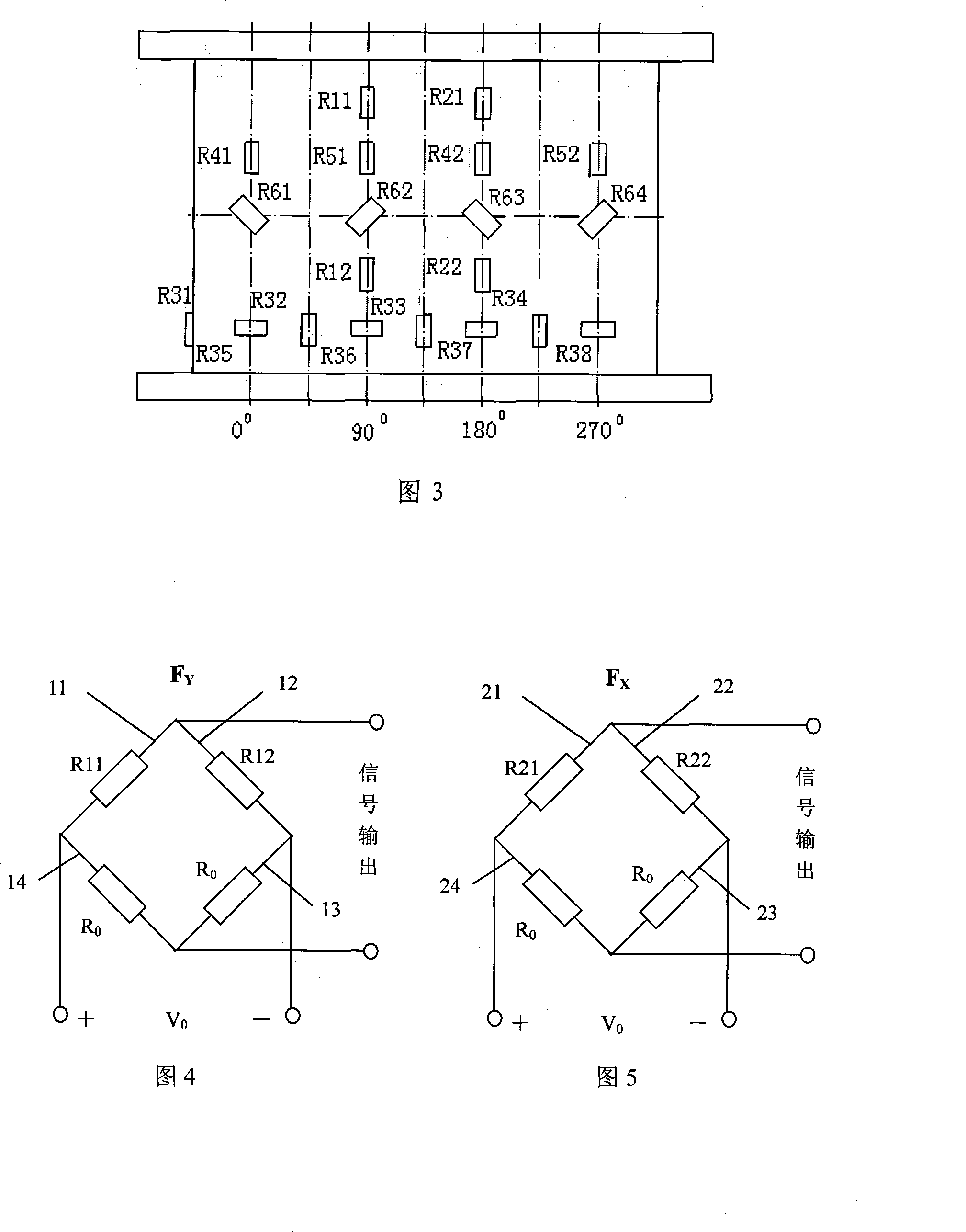 Multi-component force sensor