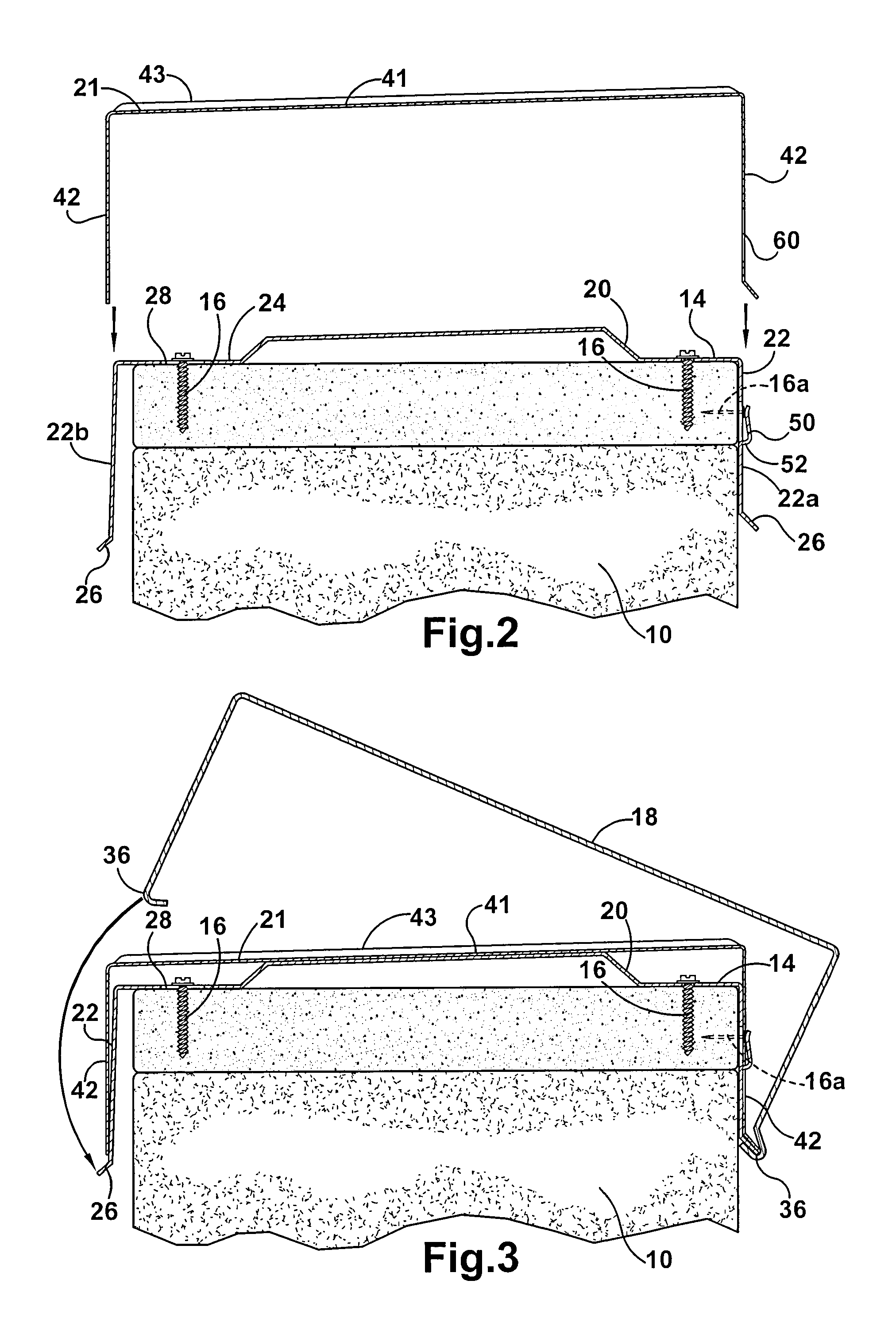 Roof wall coping system and method