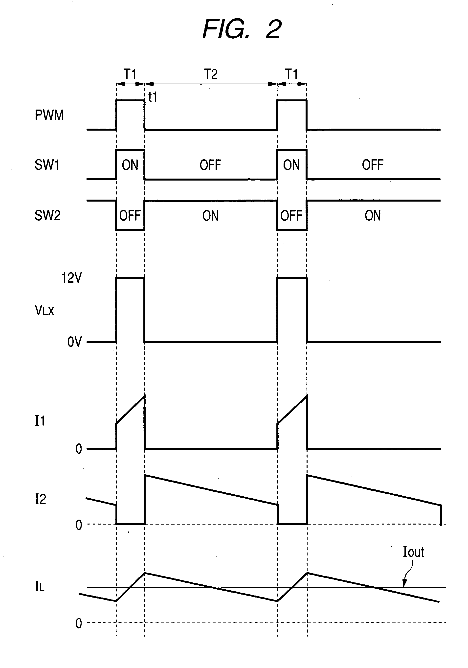 Electronic component for power supply and a power supply device