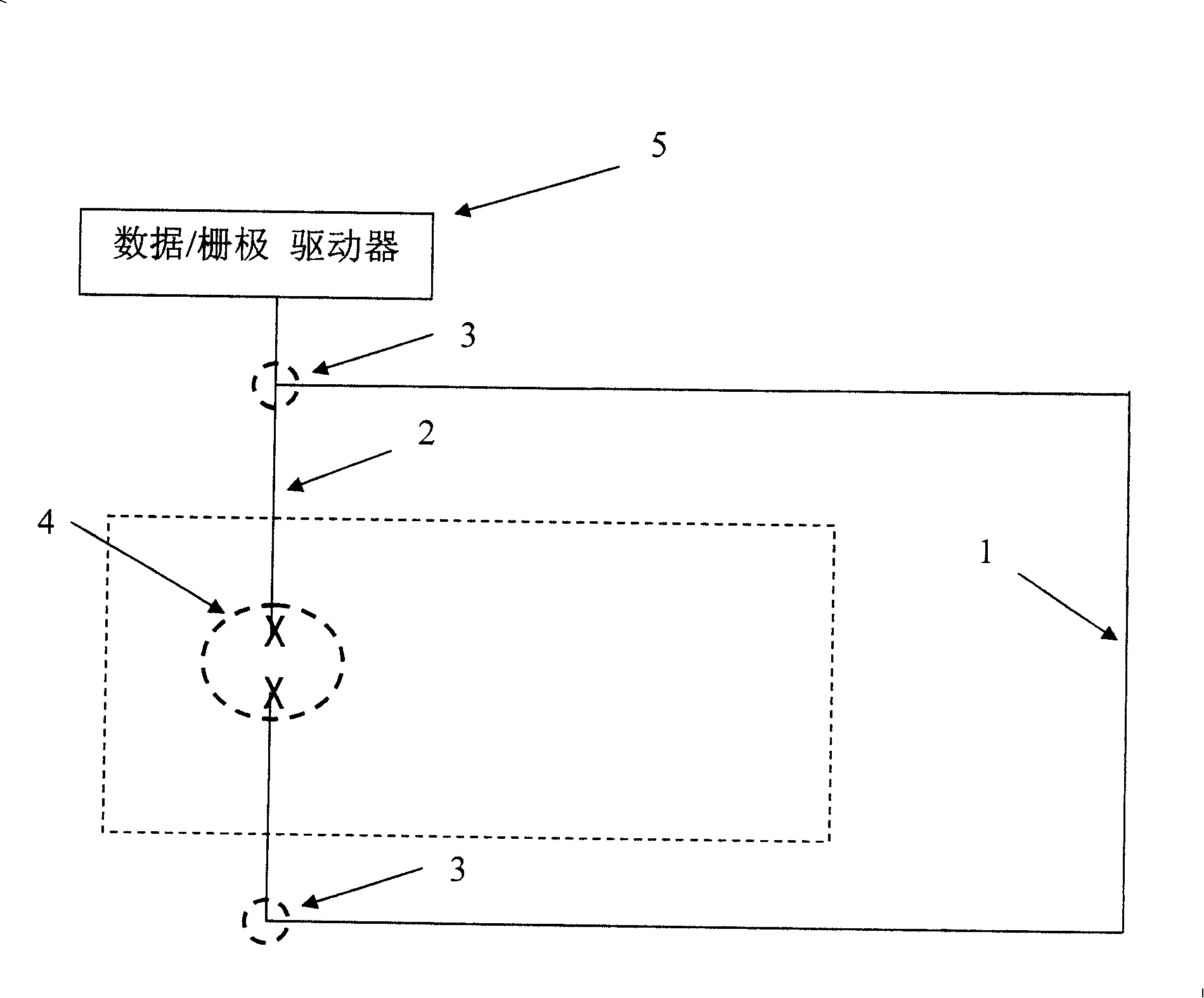 Liquid crystal display device repairing line and repairing line structure comprising same