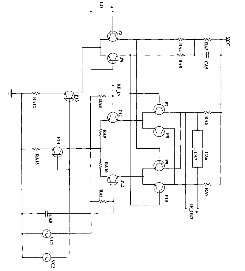 Dual-channel radio-frequency signal processing module for navigation receiver