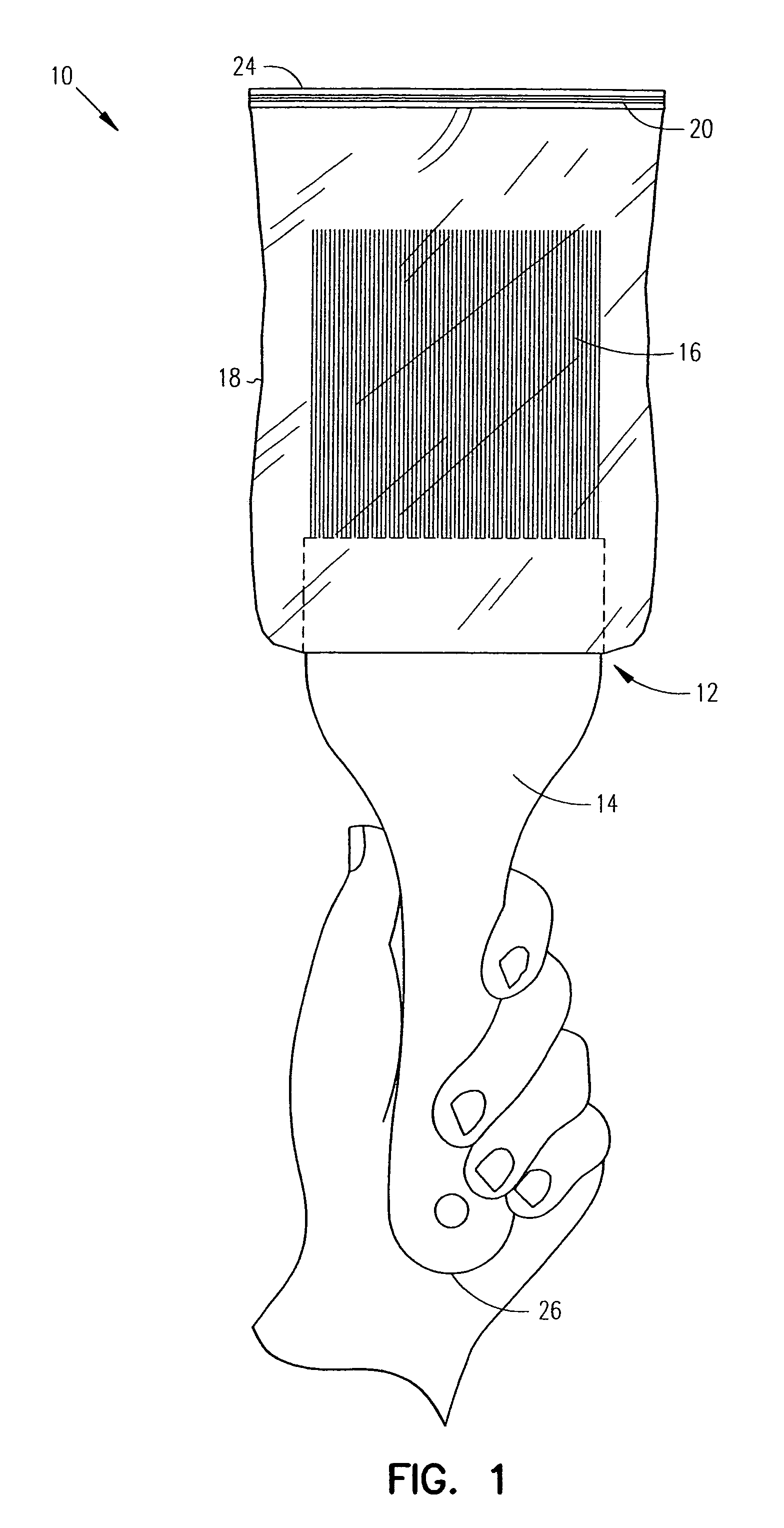 Apparatus for applying a liquid coating onto an object