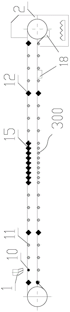 Belt conveyor capable of being horizontally bent