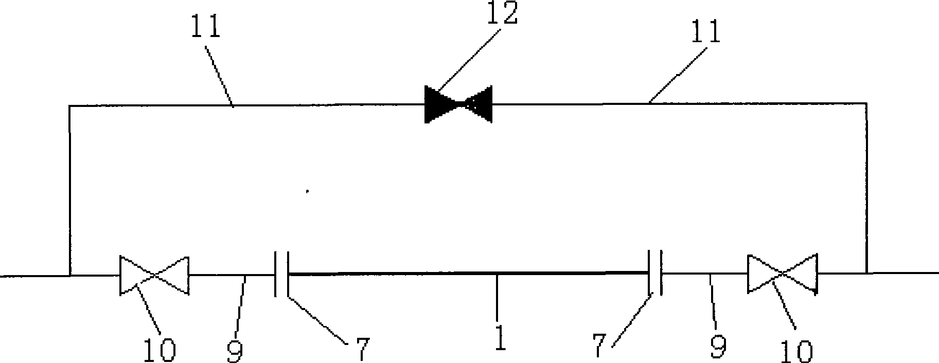 Corrosion detection apparatus in pipe and its use method