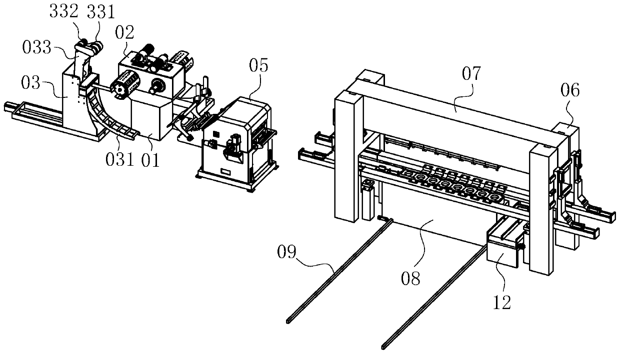 Large-scale press processing system for transmission oil seal processing