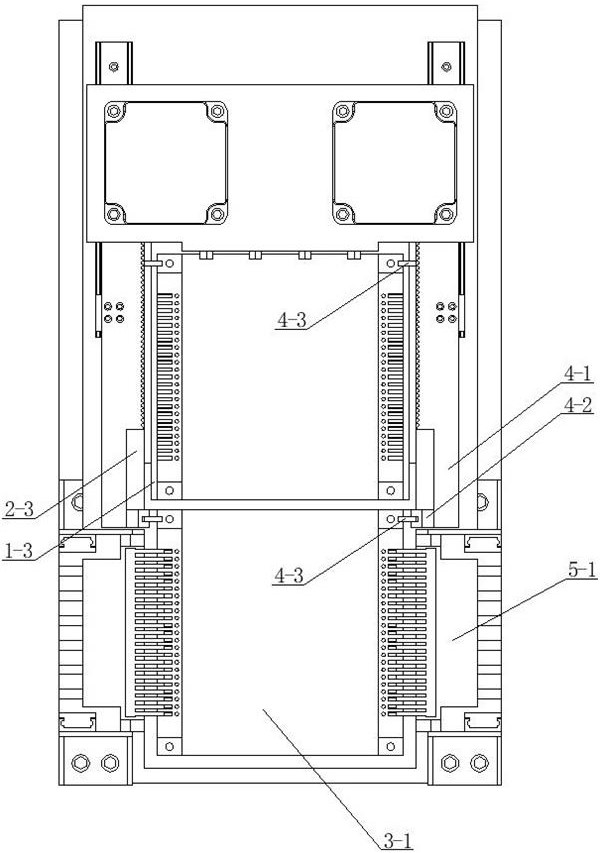 Connecting structure of probe card holder