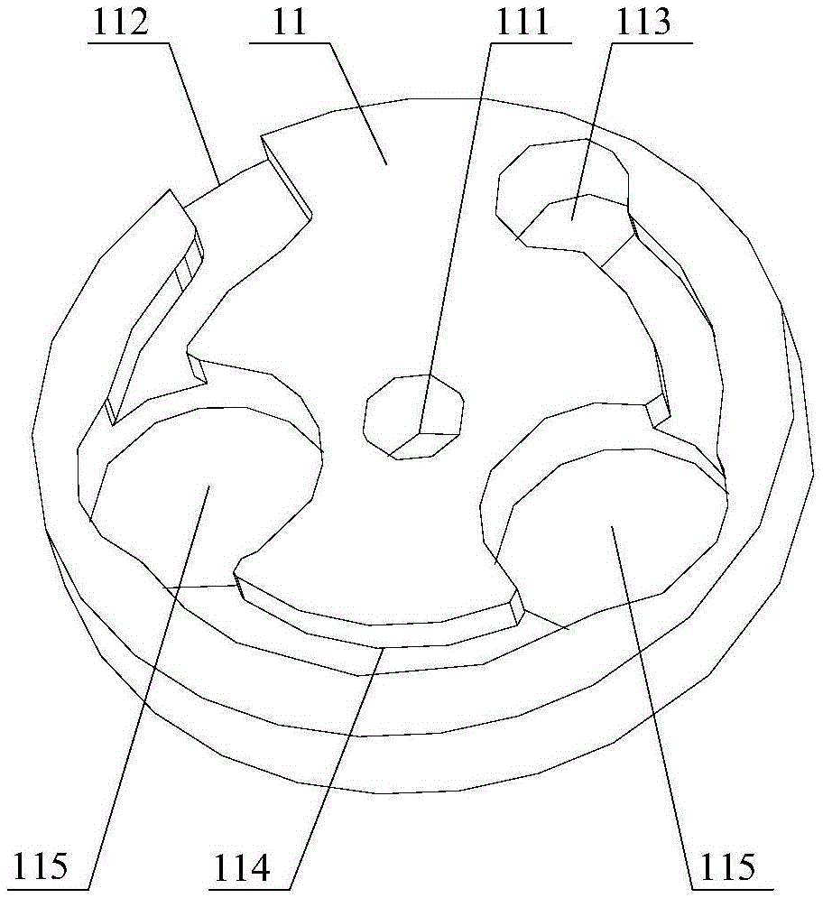 Horizontal compressor and air inlet flange assembly thereof