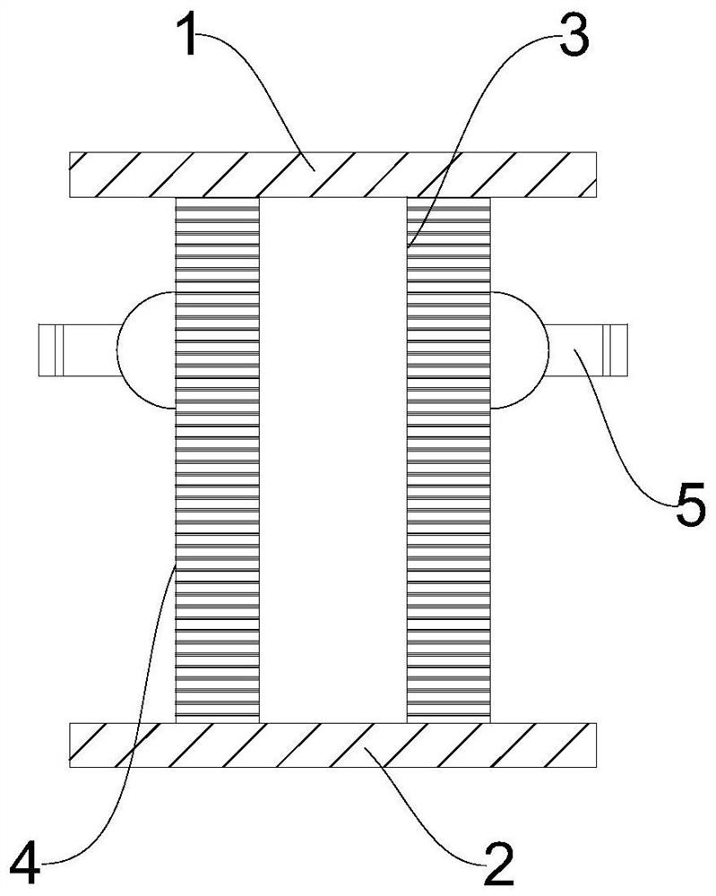 Centered electromagnetic coil and preparation method thereof