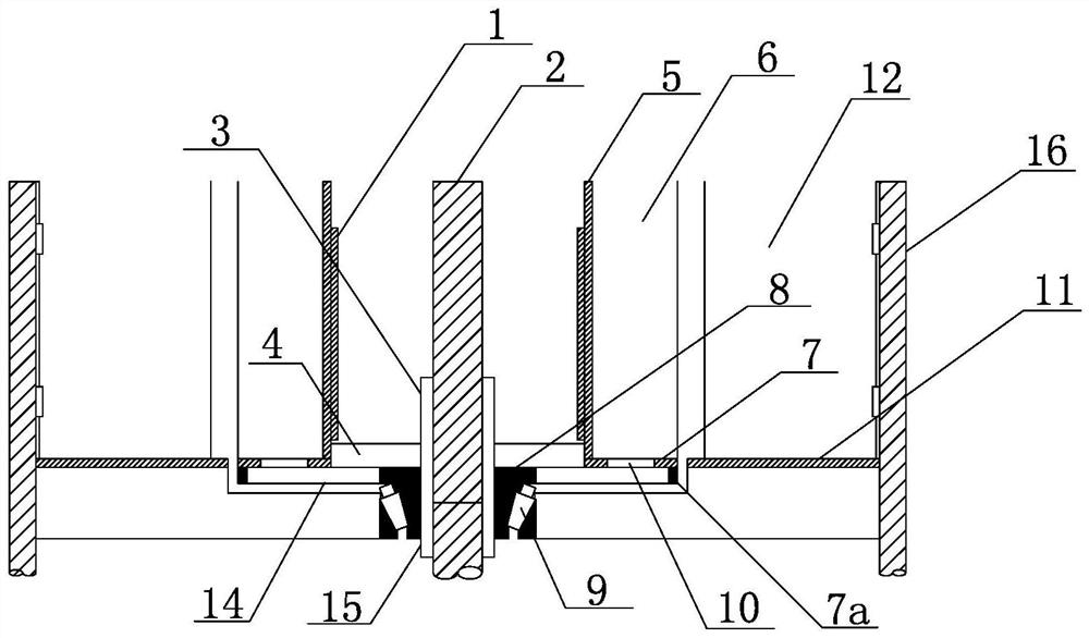 Universal multi-stage vertical shaft hydraulic and wind power conversion machine for driving power generation device