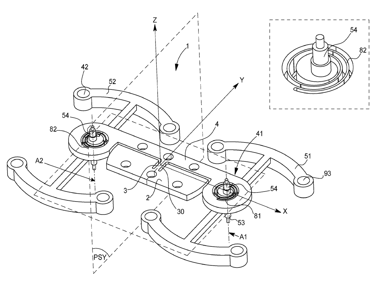 Isochronous timepiece resonator