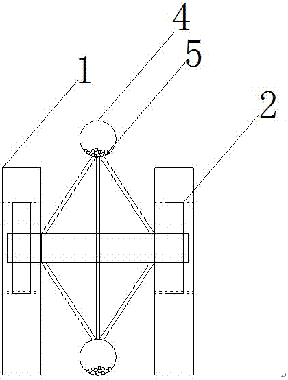 A Nonlinear Rail-Type Particle Damper