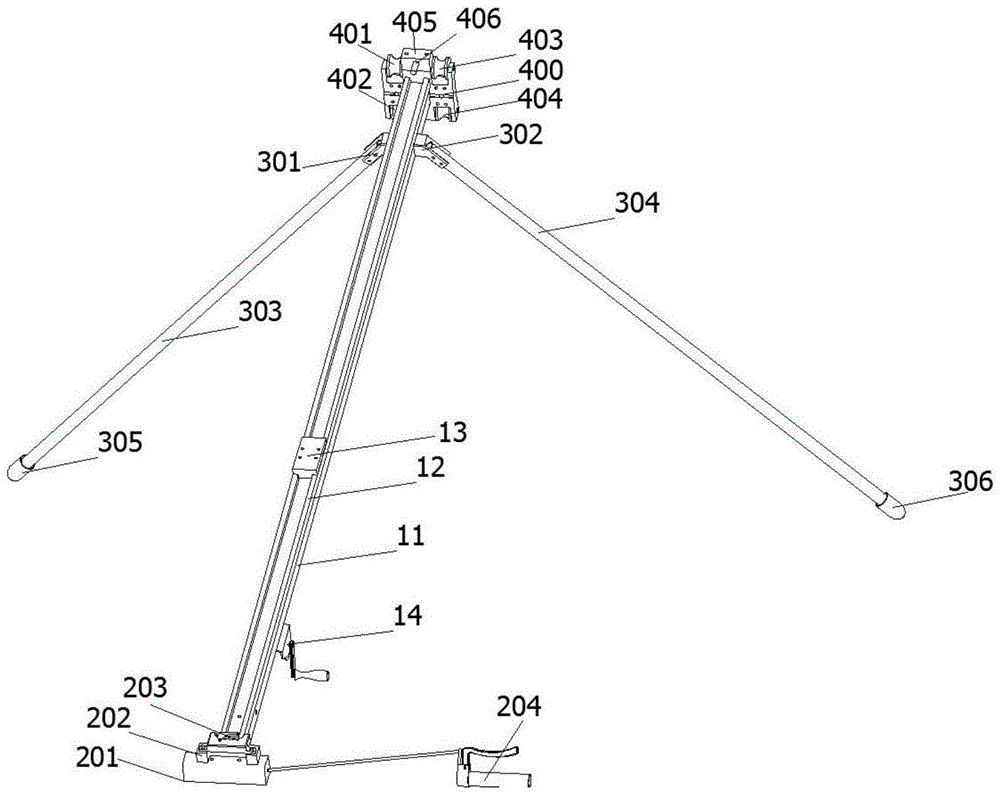 Universal elastic potential energy mechanical catapult for UAV with propeller rear single string wing