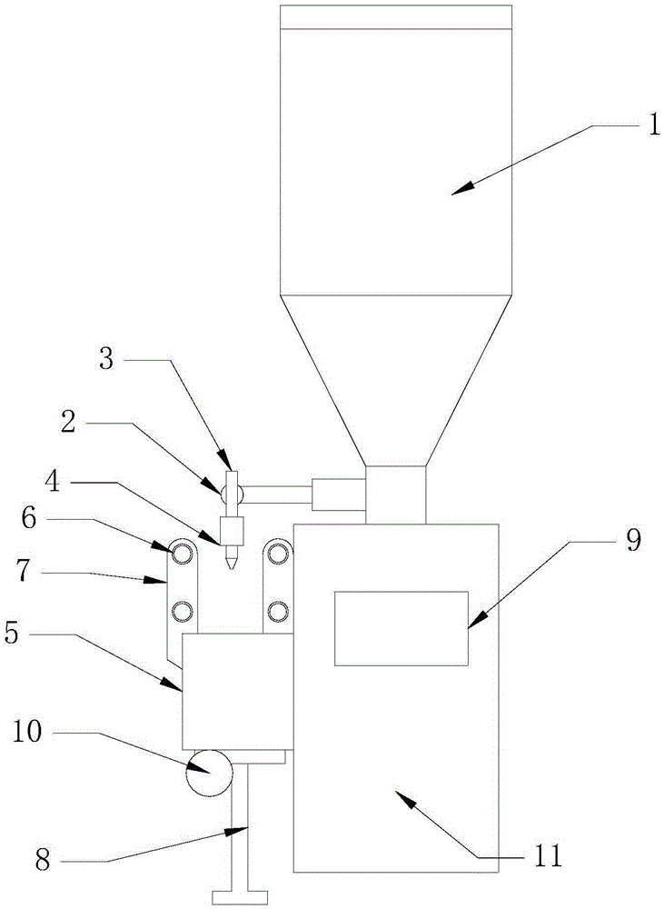 Paste filling machine