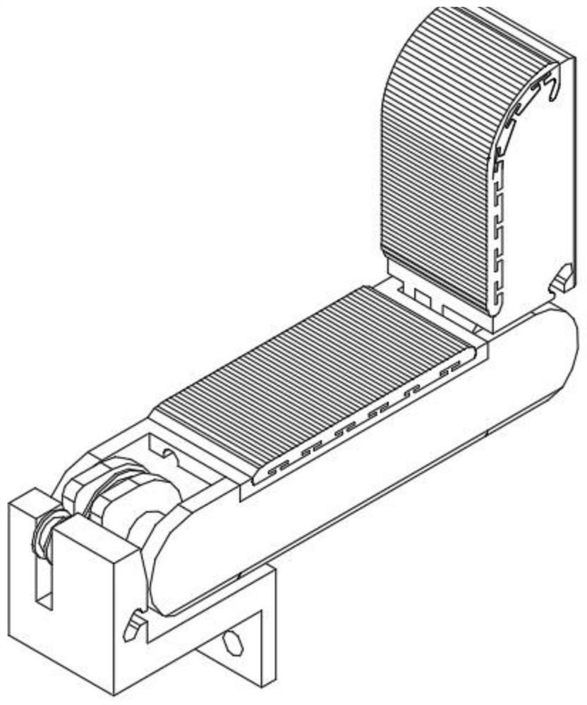 A two-finger manipulator based on one-way transmission