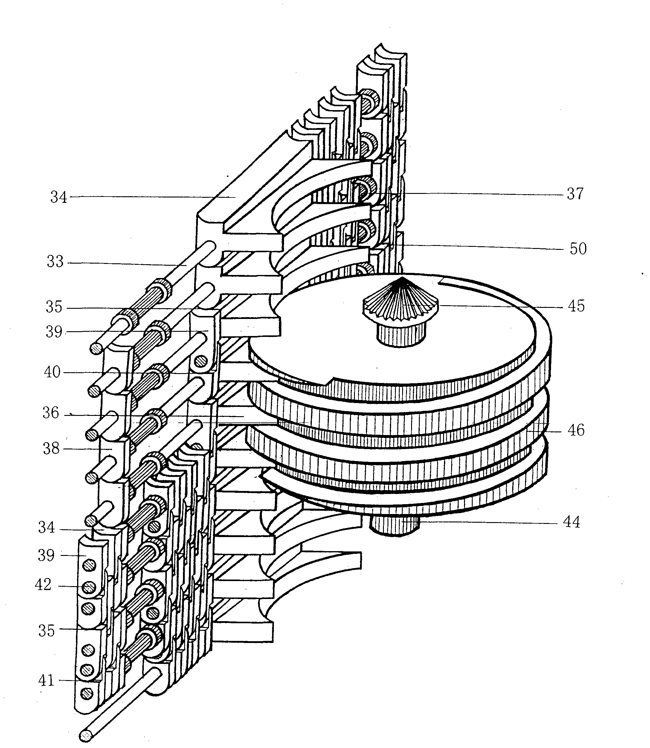 Generator set capable of turning force down potential energy to electric energy and to consummated energy and remained energy