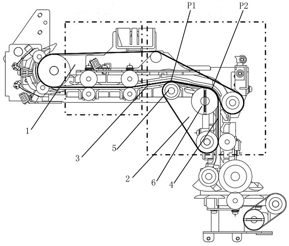 A dynamic design method for banknote turning channel structure