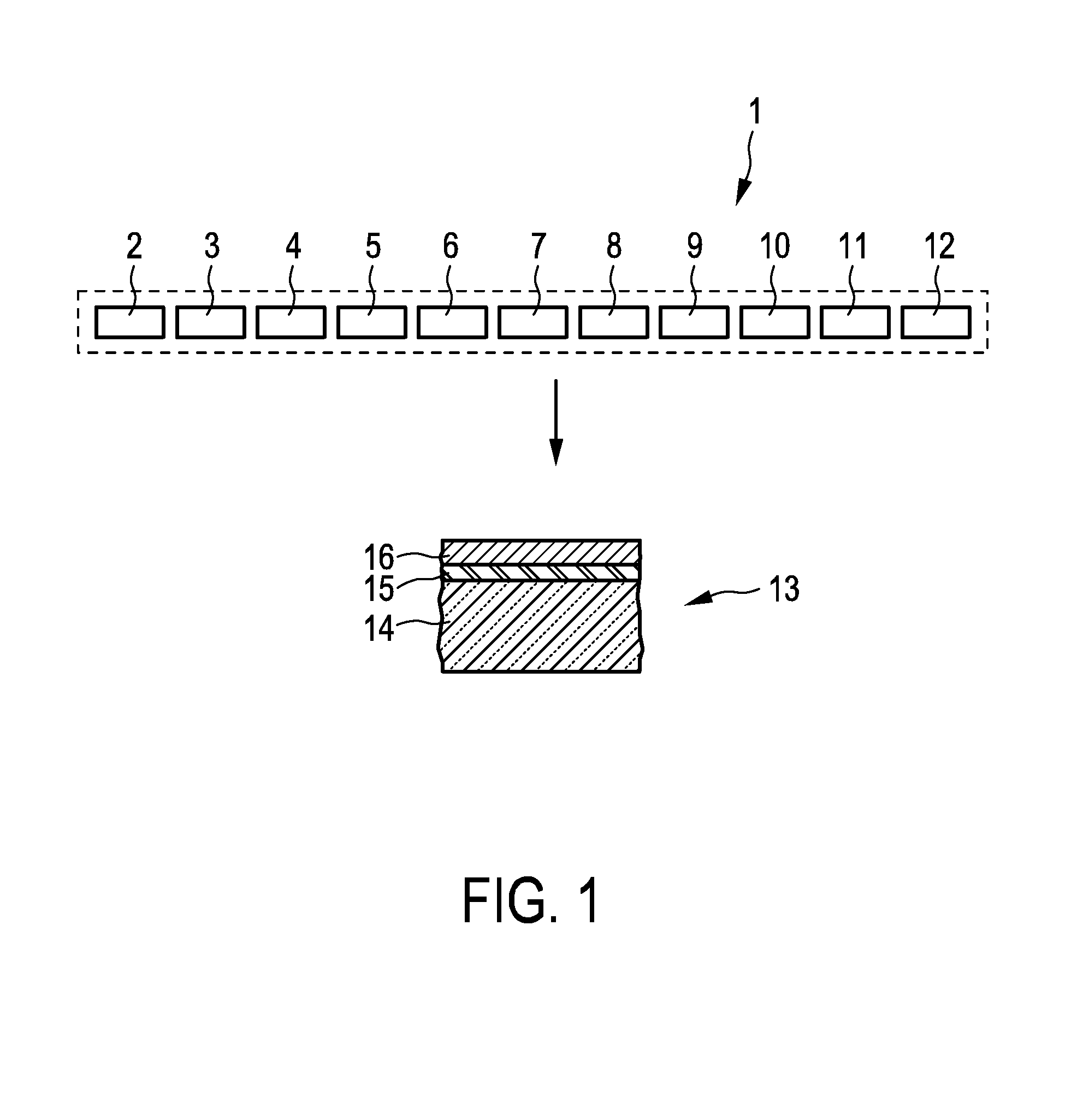 Fabrication apparatus for fabricating a patterned layer