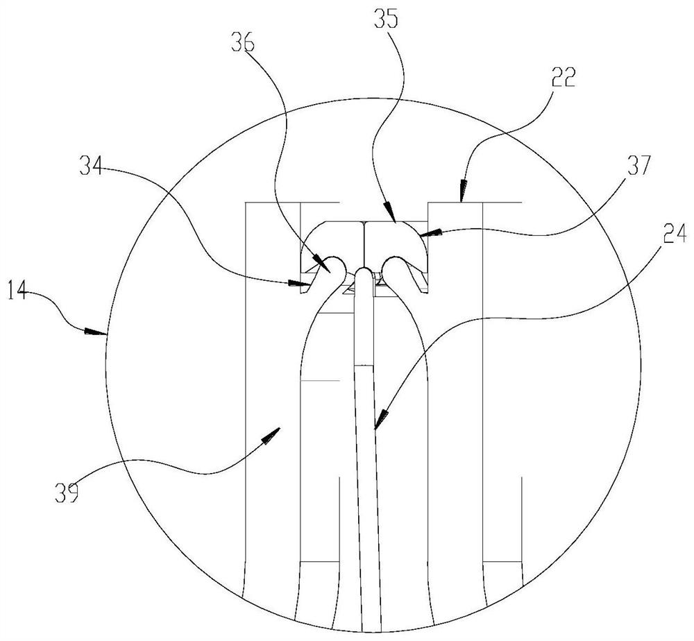 An explosion-proof door assembly