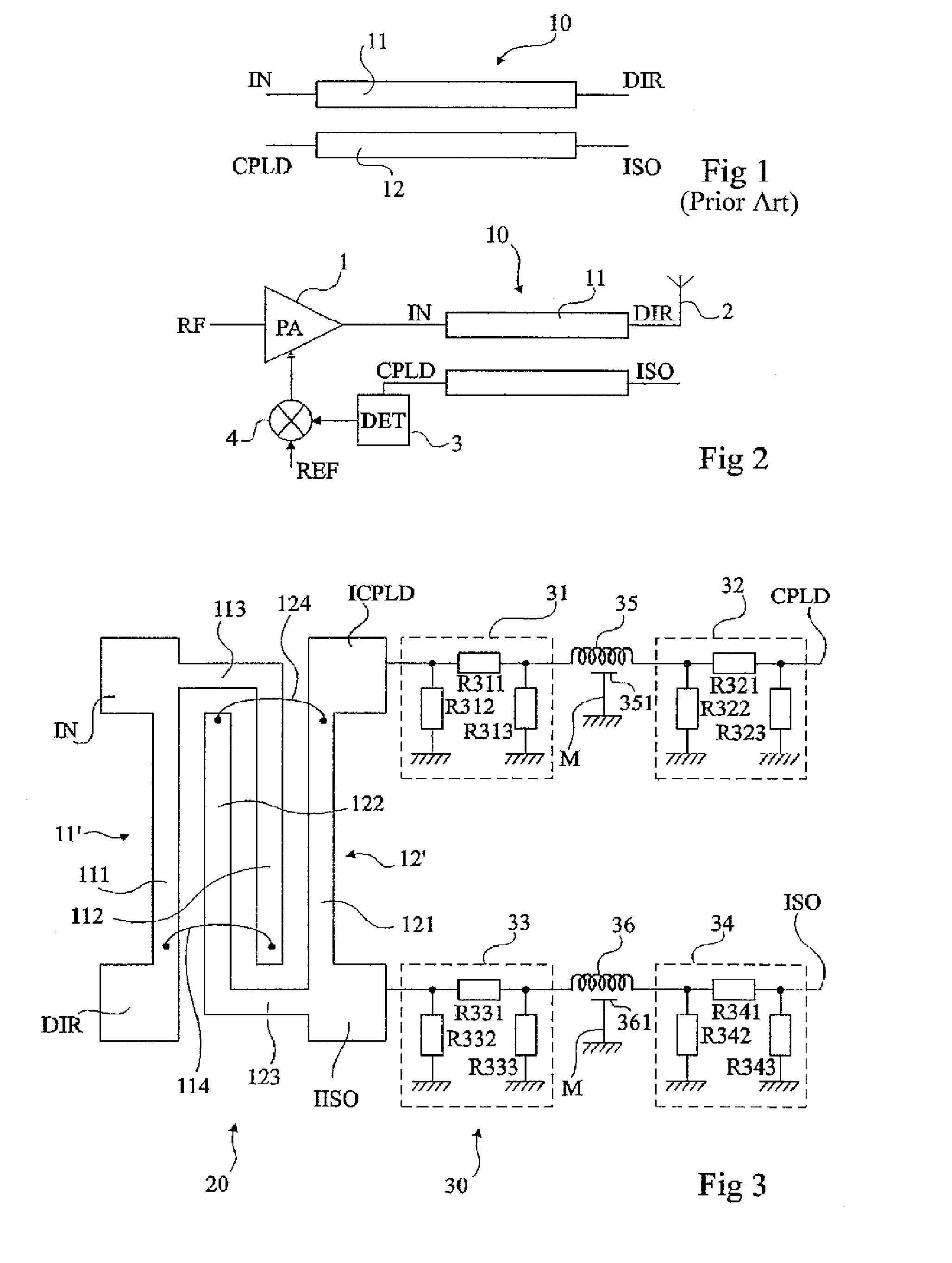 Wide-band directional coupler