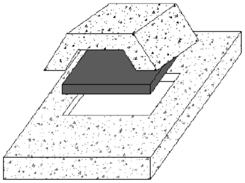 A high-precision chamfering processing mold and method