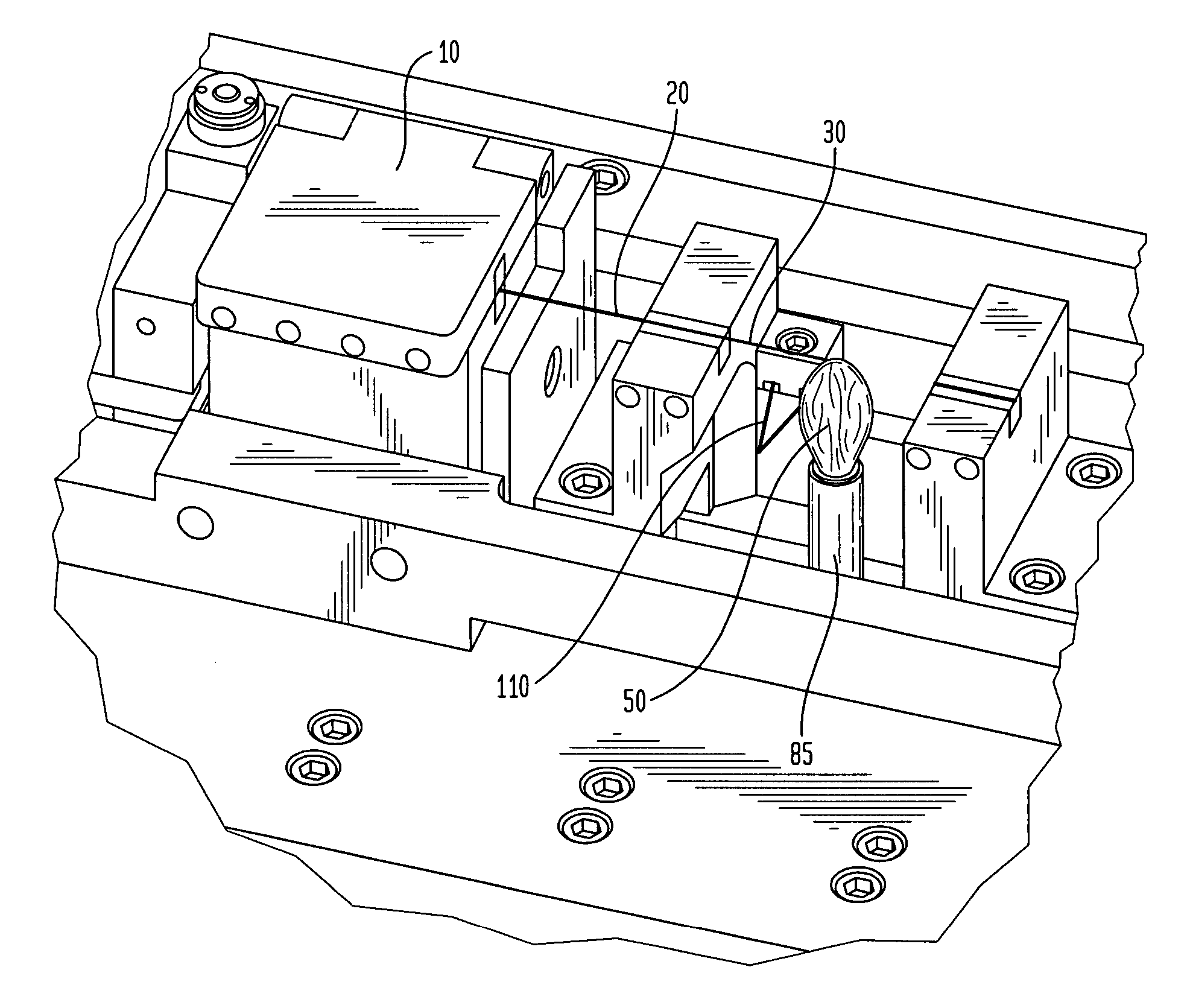 Method and apparatus for forming low optical loss splices