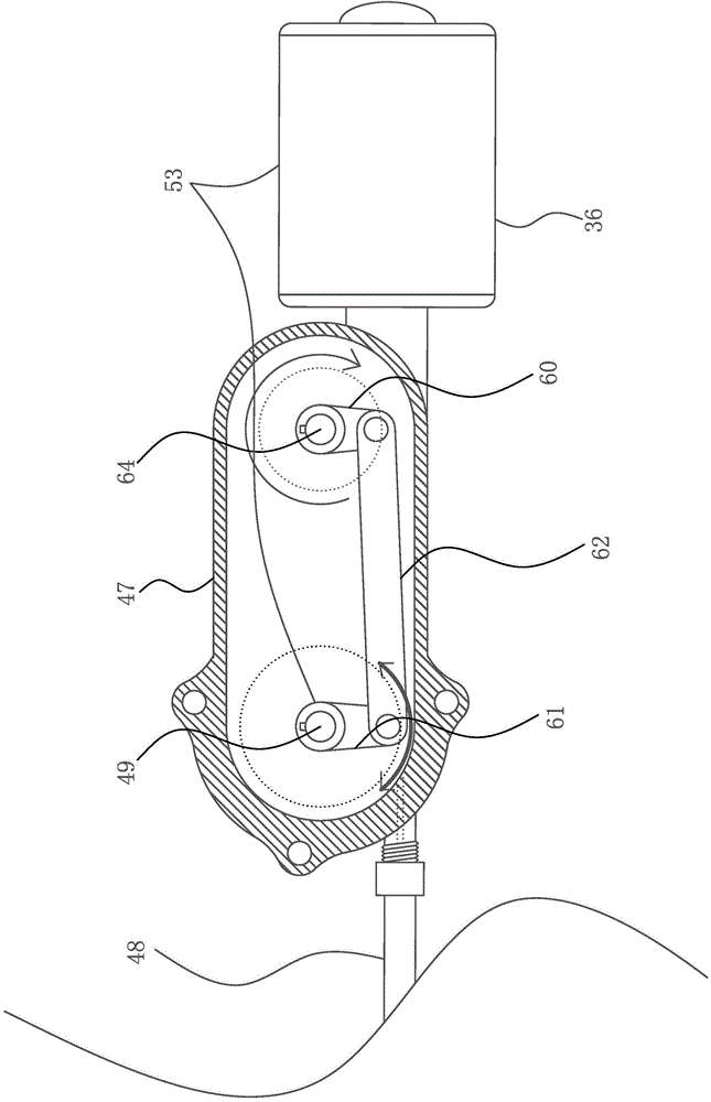 Double-scraper flexible shaft type windscreen wiper with flexible walls and wiper connecting rod