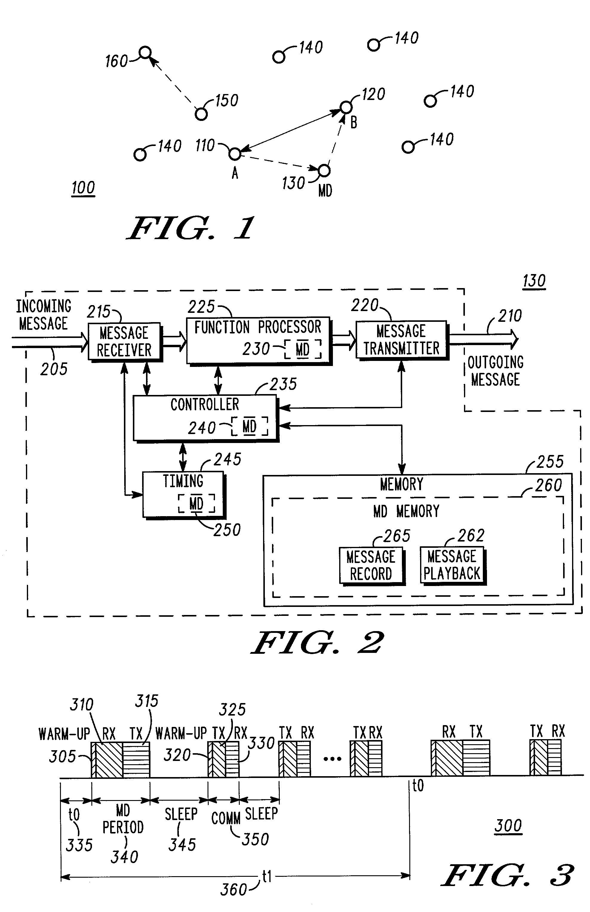 System and method for asynchronous communications employing direct and indirect access protocols