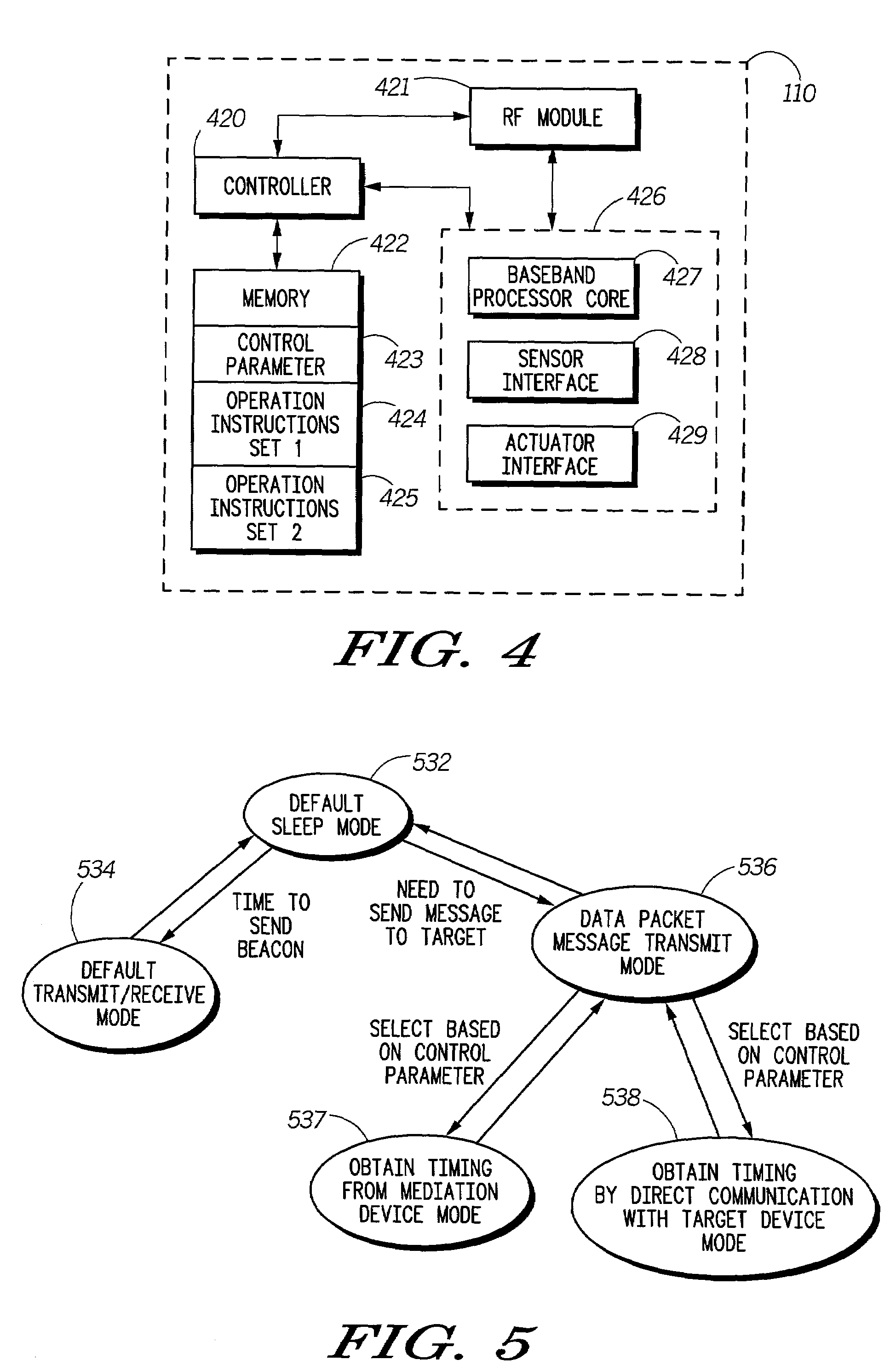 System and method for asynchronous communications employing direct and indirect access protocols