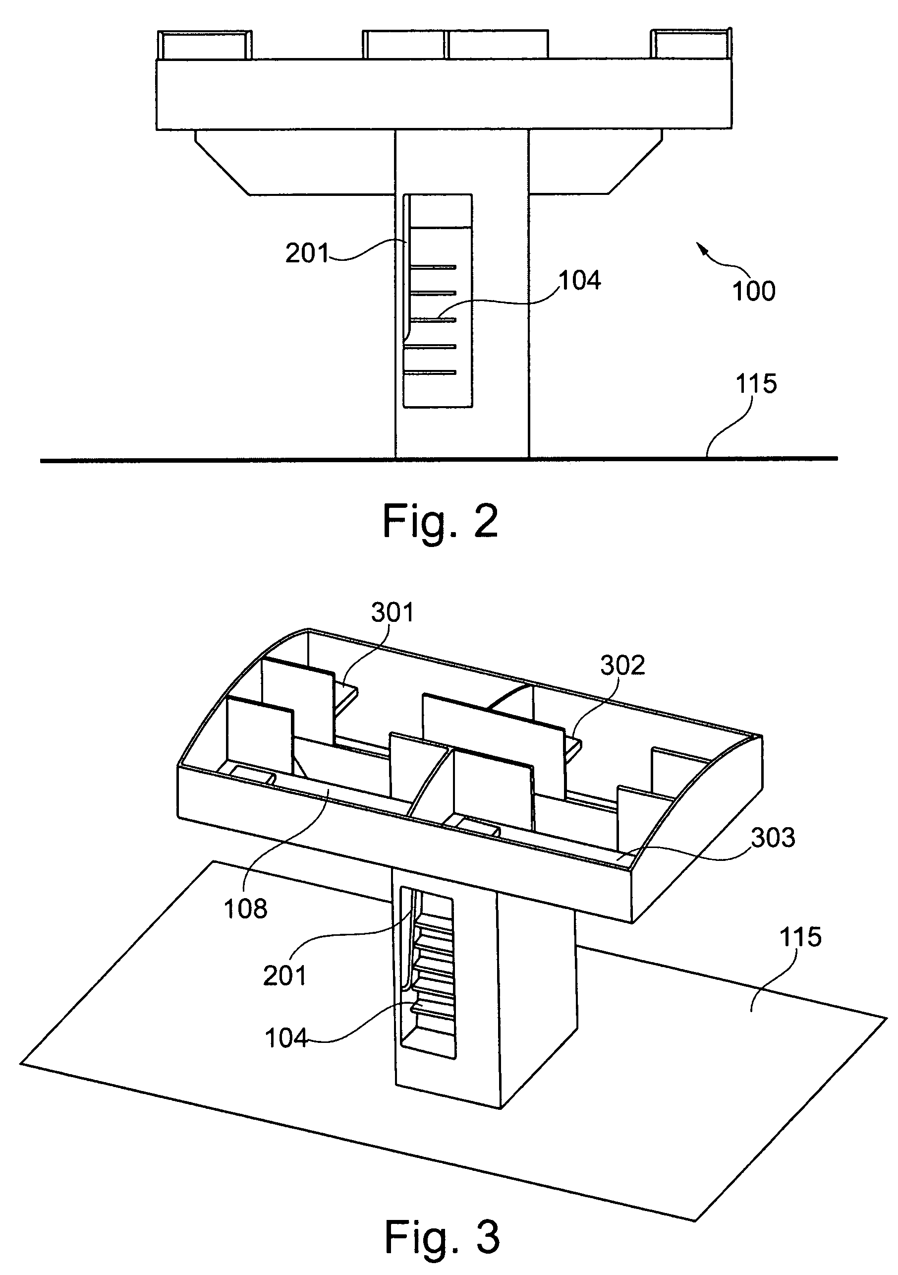 Combined staircase and lavatory module for an aircraft